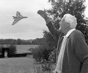 An Avro Vulcan B2 gives a birthday salute to Barnes Wallace An Avro Vulcan B2 gives a birthday salute to Barnes Wallace