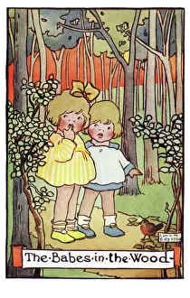 Lost Children in the Forest, circa 1918 Print