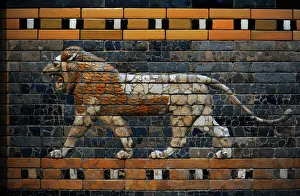 Babylons lion. Lion decorated the Processional Wal (Ishtar Babylons lion. Lion decorated the Processional Wal (Ishtar