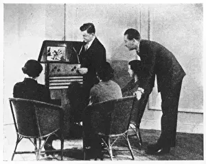 John Logie Baird Prints: Baird Demonstration
