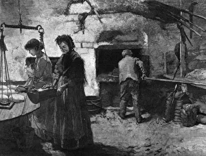 Bake-house in a Cornish Village by Adrian Stokes Bake-house in a Cornish Village by Adrian Stokes
