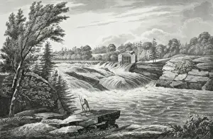Waterfall Observation Point Prints: Bakers falls