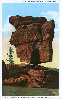 Balanced Rock, Garden of the Gods Park, Colorado Springs Balanced Rock, Garden of the Gods Park, Colorado Springs