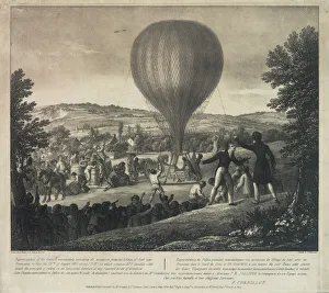 Balloon ascent from Seal, near Sevenoaks, Kent Balloon ascent from Seal, near Sevenoaks, Kent