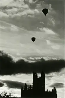Vintage Hot Air Balloons Prints: Balloons at Bath