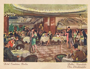 Ballroom or dance hall in the Hotel Excelsior Ballroom or dance hall in the Hotel Excelsior