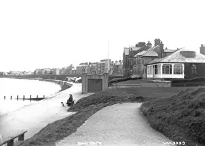 Early 20th-century Print of Ballyholme Beach Scene