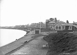 Early 20th-century Print of Ballyholme Esplanade and Beach