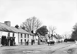 Early 20th Century Print of Ballyronan Village Street