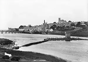 Early 1900s Irish Townscape Prints: Ballyshannon
