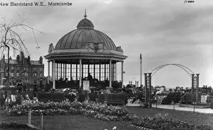 Mary Evans Prints Online: 1913 Bandstand Print, Morecambe