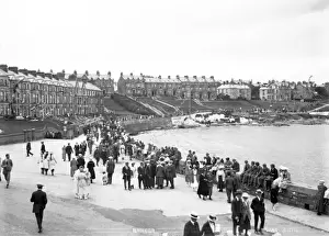 Early 20th Century Bangor Print: Seaside Scene