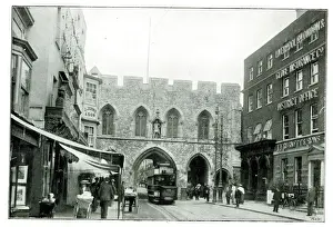 The Bargate, Southampton Print - 1905