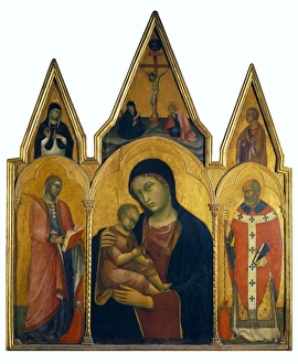 BARNABA da MODENA (14th century). The Virgin BARNABA da MODENA (14th century). The Virgin
