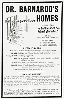 Children's Welfare Services Prints: Barnardos Advertisement