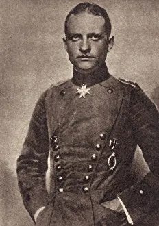 Baron Manfred von Richthofen, German air ace, WW1 Baron Manfred von Richthofen, German air ace, WW1