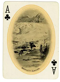 Bartlett Glacier Alaska Print 1909