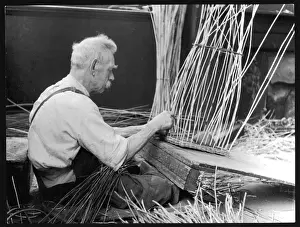 Traditional Craftsman Skills Prints: Basketmaking