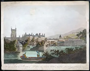 18th Century English Architecture Prints: Bath / Hassell 1795