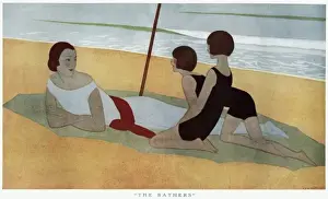 The Bathers Print, 1923