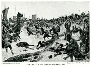 Battle of Brunanburh during the Viking invasions of England Battle of Brunanburh during the Viking invasions of England