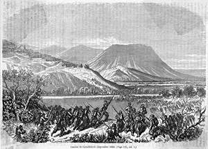Battle of Castelfidardo Print