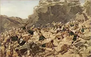 Gordon Highlanders Prints: Battle of Dargai