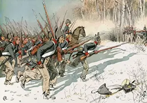 Napoleonic War Events Prints: Battle of Eylau