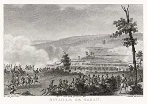 Print of the Battle of Hanau