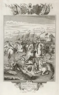 Battle of Langport Print: Parliament army defeats Royalists in Somerset