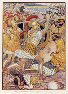 Print of the Battle of Marathon