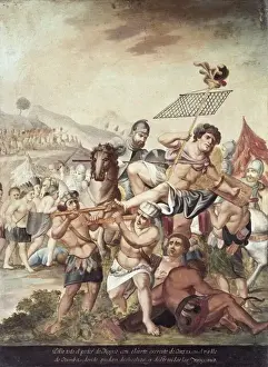 Battle of Otumba Print, 1520