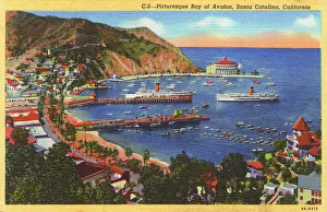 Bay of Avalon, Santa Catalina Island, California, USA Bay of Avalon, Santa Catalina Island, California, USA