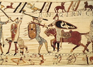 Bayeux Tapestry. 1066-1077. Battle of Hastings Bayeux Tapestry. 1066-1077. Battle of Hastings