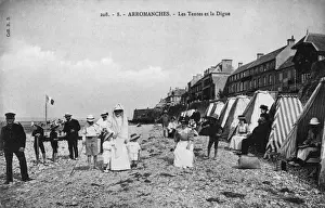 Allied Invasion France Prints: Beach at Arromanches