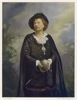 Vintage Theatre Images Prints: Beerbohm Tree / Hamlet