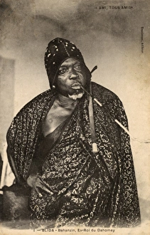 Behanzin, The former King of Dahomey in exile Behanzin, The former King of Dahomey in exile