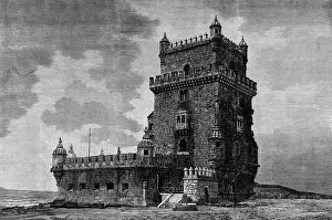 Portugal Landmarks Prints: Belem Tower