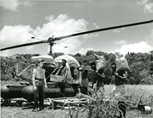Bell Model 47 being used to aid the search for oil in Pa? Bell Model 47 being used to aid the search for oil in Pa?