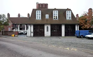 London Fire Brigade History Prints: Belsize Fire Station
