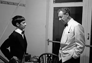 Music Festival Prints: Benjamin Britten with Darien Angadi Print 1963