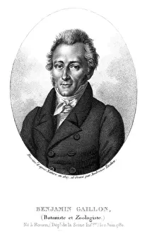 Historical Figures In Science Prints: Benjamin Gaillon
