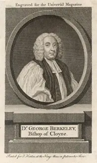 BERKELEY Print (1685-1753) - Irish Bishop and Philosopher