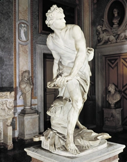 BERNINI, Giovanni Lorenzo (1598-1680). David BERNINI, Giovanni Lorenzo (1598-1680). David