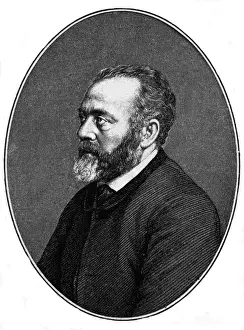 Berthold Auerbach German Writer Print 1812-1882