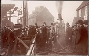 Historic Firefighting Equipment Prints: Beverley Fire-Engine