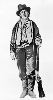 Images Dated 9th May 2012: Billy the Kid, full-length portrait, facing front