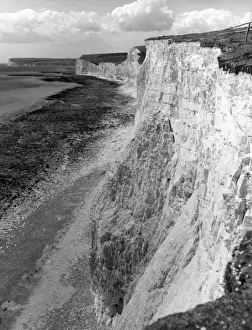 Beachy Head Cliffs Prints: Birling Gap Cliffs