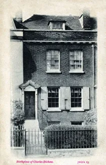 Birthplace of Charles Dickens, at 393 (was 387!) Old Commercial Road, Portsmouth Birthplace of Charles Dickens, at 393 (was 387!) Old Commercial Road, Portsmouth