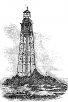 The Bishop Rock Lighthouse, Scilly Isles, 1849 The Bishop Rock Lighthouse, Scilly Isles, 1849